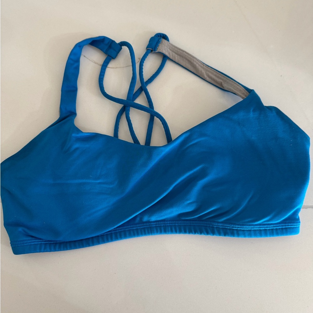 lululemon athletica Blue Sports Bra